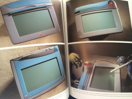 Apples Figaro-Tablet, freilich noch mit Stift von 1989 