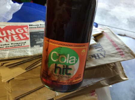 Cola hit - war die DDR-Variante von Coca Cola.