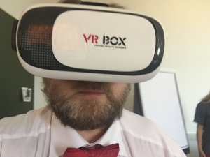 Ich spiele gerade ein wenig mit VR herum.
